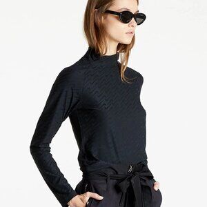 Nike Icon Clash Mock Long Sleeve Top S